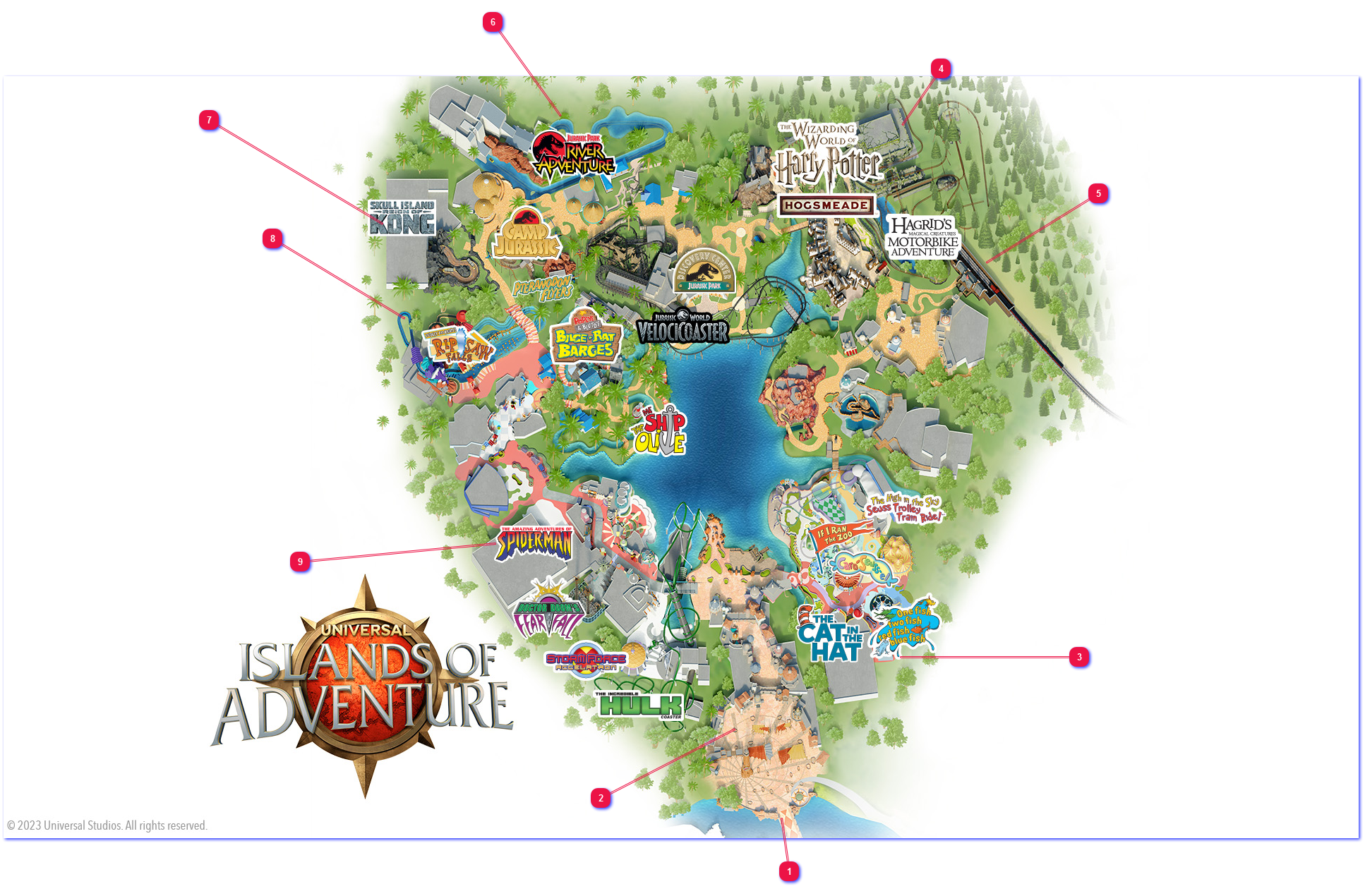 Islands of Adventure Overview (IOA)