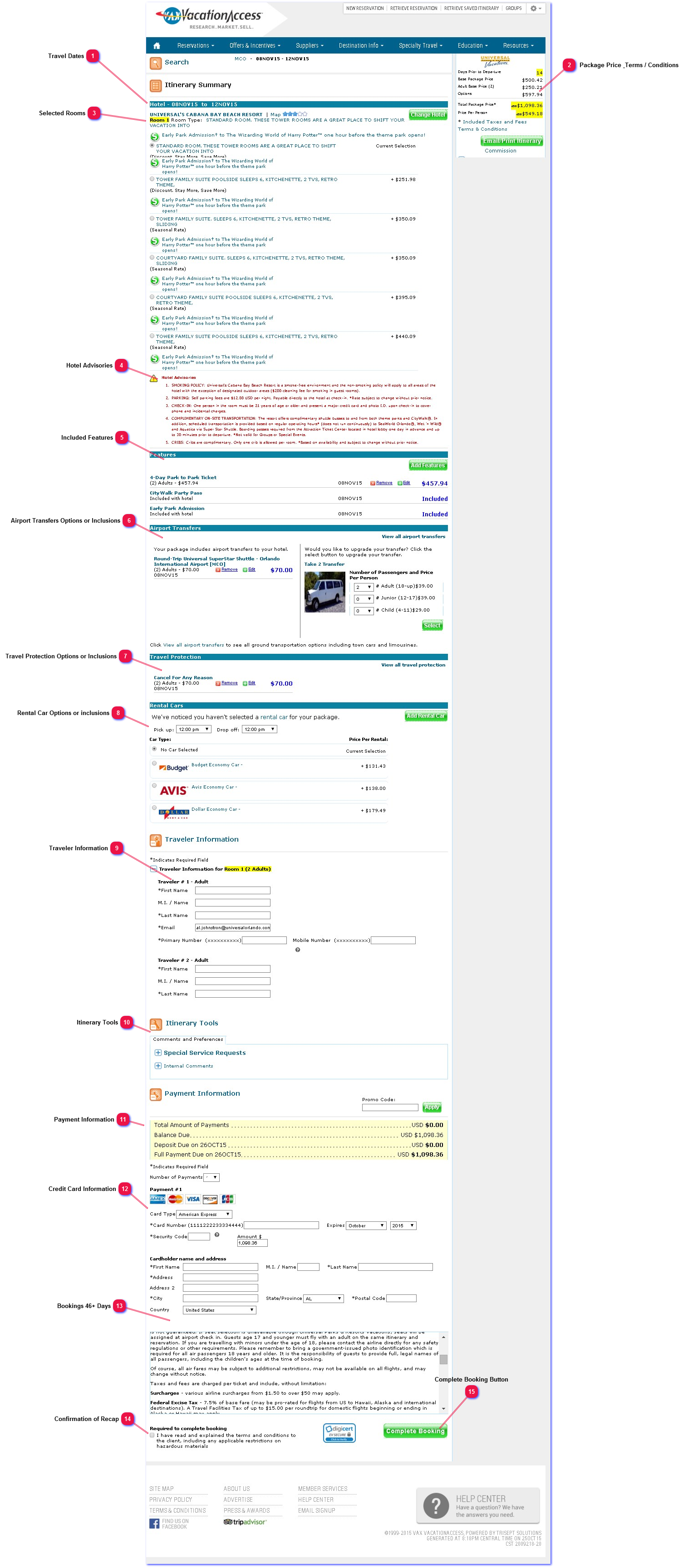 VAX - (3) Checkout Page