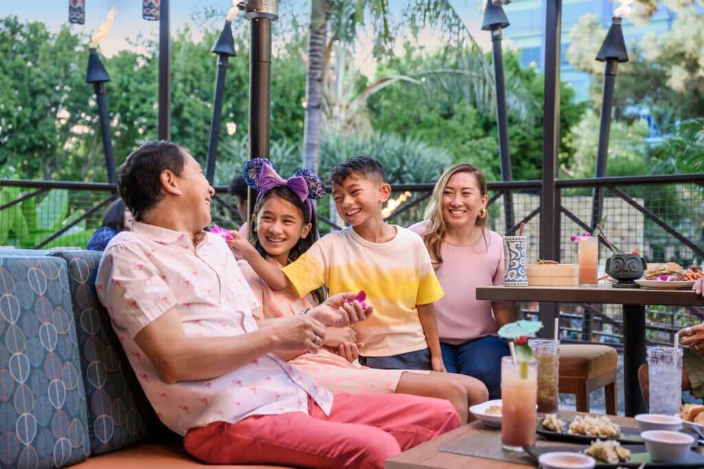 Family eating lunch. Travel agent jobs near me.