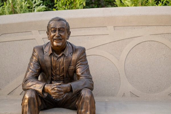 Walt the Dreamer statue