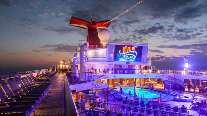 Cruise ship deck - best Carnival Cruise destinations