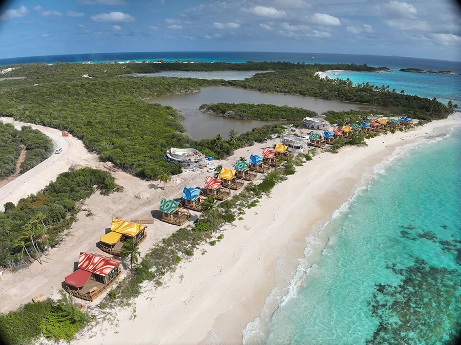 Disney Lookout Cay at Lighthouse Point - beach and cottages