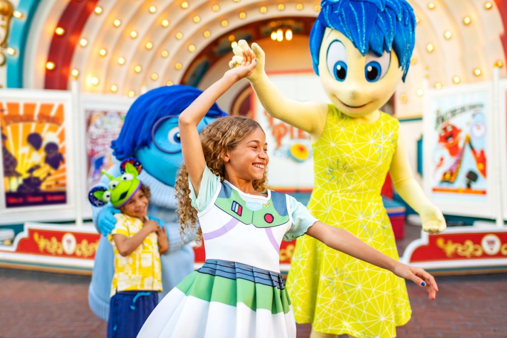 Disney military discounts - Pixar Fest characters