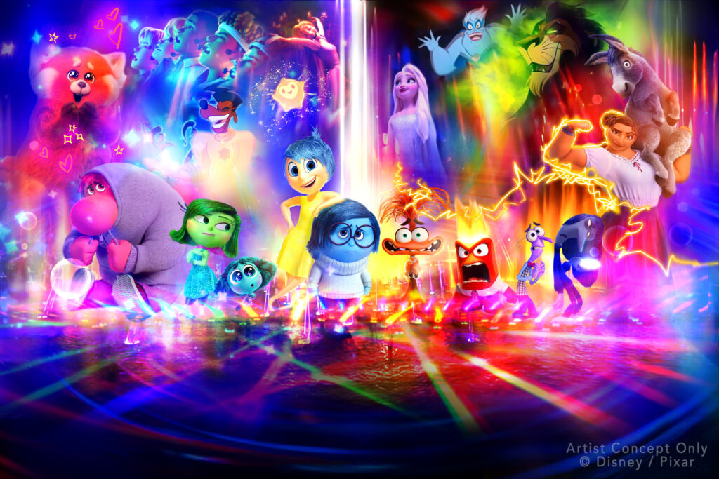 Disneyland 70th Anniversary 2025 - Multiple Disney characters