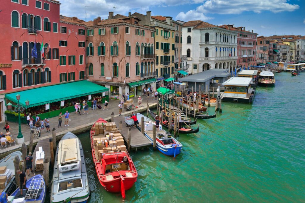 European travel changes - gondolas in Venice