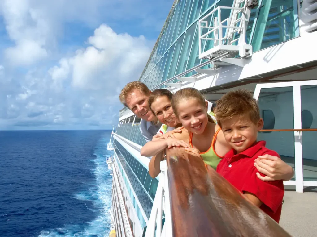 How to become a cruise travel agent from home - family on a cruise ship