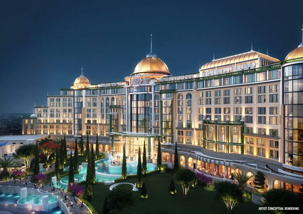 Universal Helios Grand Hotel, a Loews Hotel - View of the hotel at night