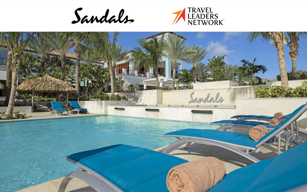 Sandals and Travel Leaders Network promotion